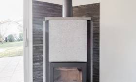 Rénovation énergétique d'une maison avec installation d'un poêle à bois performant - Léojac 82