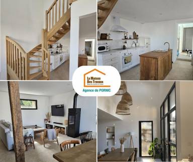 Transformation d'une grange en maison moderne - Préfailles 44770