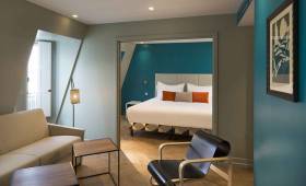 Rénovation intérieure d'un hôtel à Paris