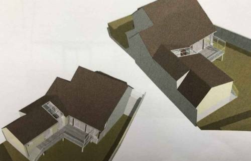 esquisse 3D projet maison à Crécy-la-Chapelle 