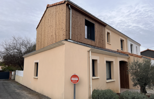 Surélévation en ossature bois à Vertou