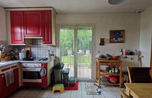 Vue cuisine avant travaux