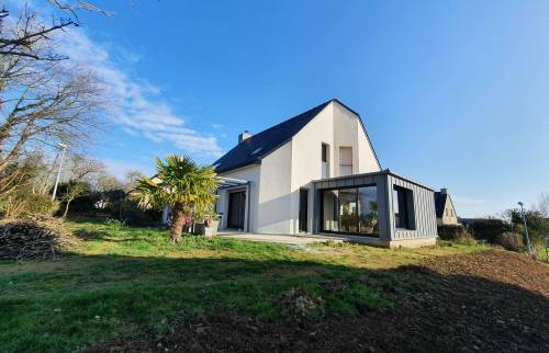 Vue sur l'extension terminée à Vitré