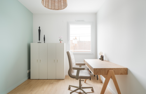 Surélévation de maison de 40 m² à Rezé - bureau