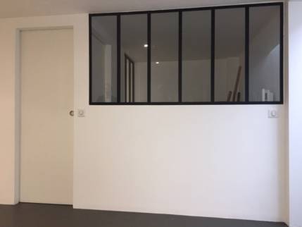 verrière en aluminium noir - Nantes 44