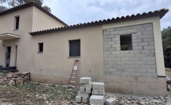 terrasse fermée pour buanderie