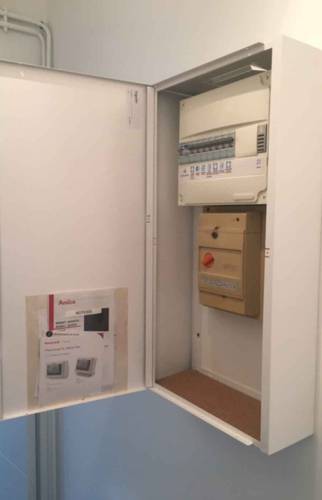 Tableau électrique après rénovation complète - Nantes 44