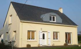 Avancée de toit en zinc