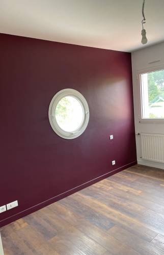 Chambre - Rénovation complète d'une habitation à Vertou