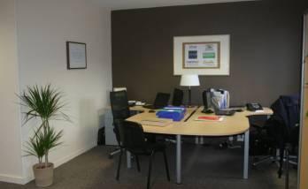 Bureau commercial revêtement 