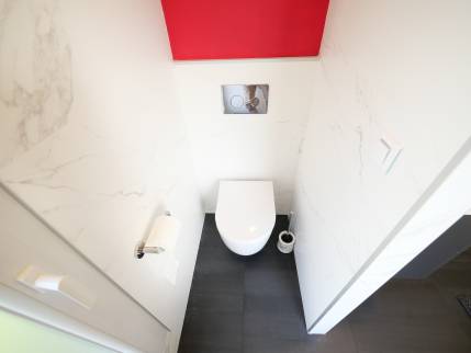 Création de salle de bain - pose d'un WC suspendu - Nantes 44