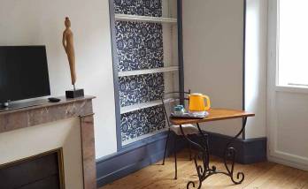 chambre aux fleurs romantiques