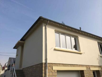 Rafraichissement de la façade d'une maison dans le Calvados