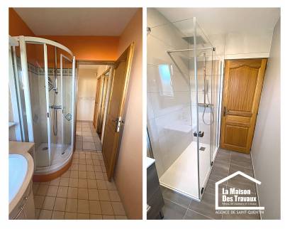 réfection de douche ancienne