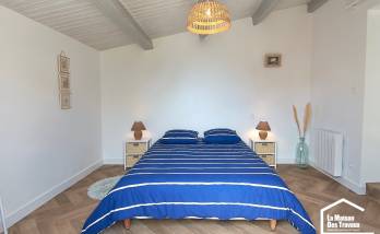 Rénovation totale d'une chambre dans le Golfe du Morbihan