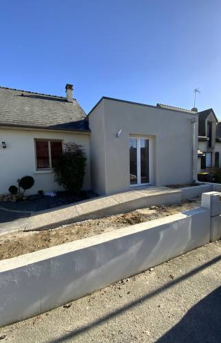 Après travaux extension de maison 