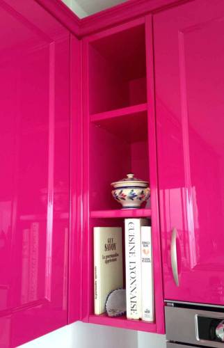 Niche pour livres de cuisine ou bibelots