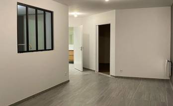 Carrelage grand format effet pierre
