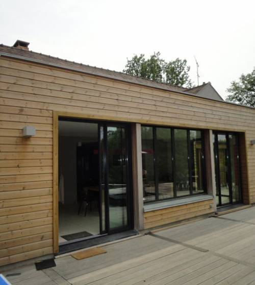 Belle extension en bois à Tours Nord (37000)