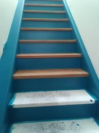 renovation escalier peinture