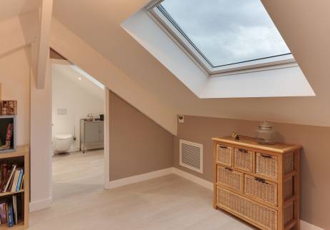 Le Vélux apporte de la lumière dans les combles