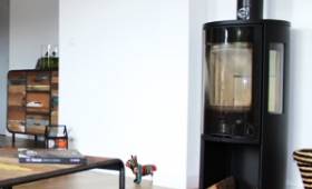 Rénovation énergétique de maison avec pose d'un poêle à bois - Evian 74500