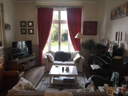 Ancien salon avant transformation en cuisine - Nantes 44