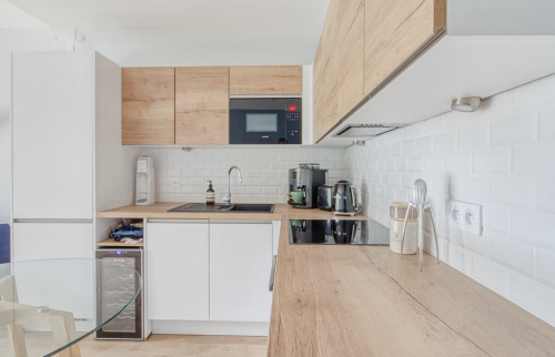 Rénovation d'une petite cuisine dans un appartement à Nantes