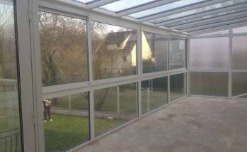 Construction d'une véranda