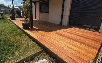 terrasse garapa vichy pergola