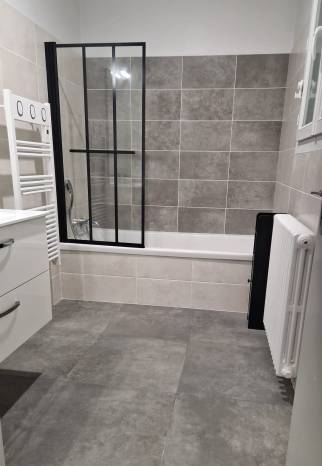 Salle de bain rénovée - Pornic 44210