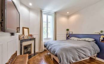 Rénovation d'une chambre parentale - un projet La Maison des Travaux Paris 17