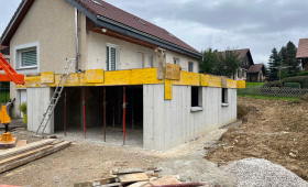 Création d’un double garage à Morteau