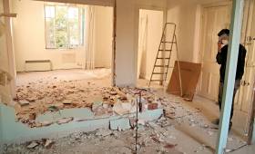 Rénovation cheminée et abattement mur porteur pour nouvel espace de vie à Coin-les-Cuvry 57420