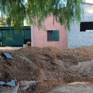 Travaux extension en cours