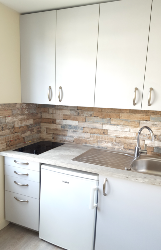 Kitchenette pour ce studio de 17m²