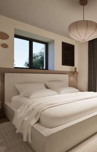 vue de la future suite parentale