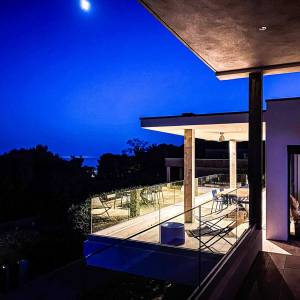 détails architecturaux de la Villa S rénovée à Ajaccio - Florian Faure