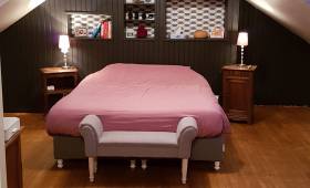 Après travaux : chambre parentale 