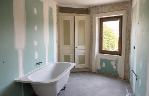 Belle rénovation de salle de bain à Fondettes (37230)