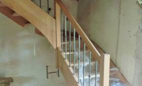 L'escalier en bois