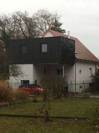 Surélévation maison acier Poissy