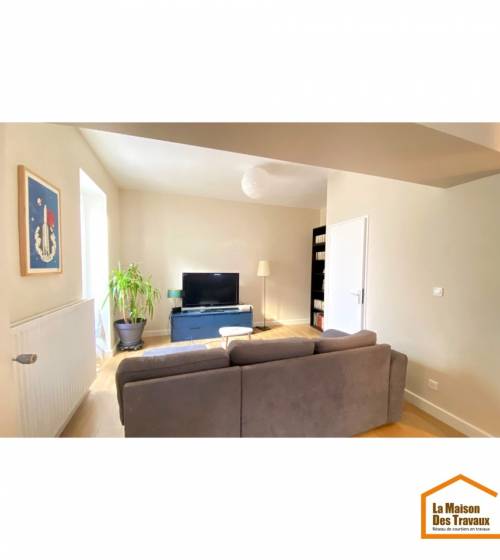 Rénovation du salon séjour d'une maison à Vichy