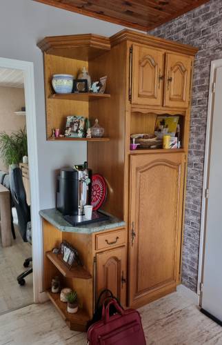 Elément déposé pour future verrière