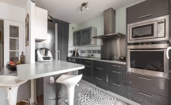 La cuisine rénovée