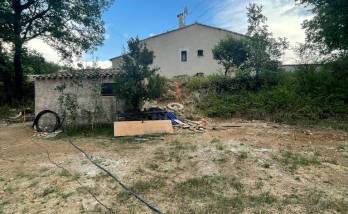 Terrain avant le début des travaux