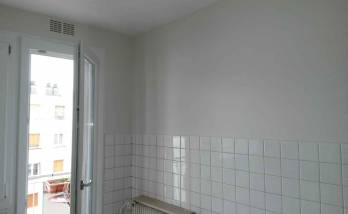 la cuisine après les travaux de peinture 