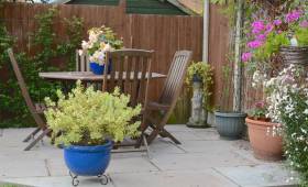 Nouvelle terrasse en pierre 