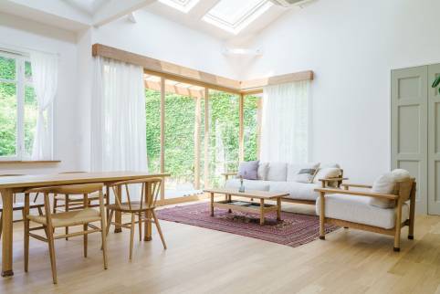 Aménagement intérieur d'une extension de maison maçonnée - Pornic 44210