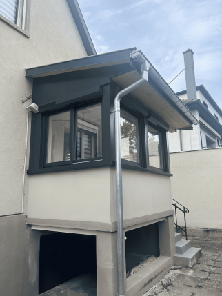 Extérieur d'une création d'extension